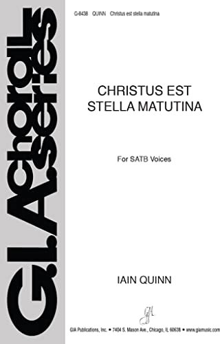 Iain Quinn-Christus est Stella Matutina-PART