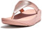Fitflop Lulu Leather Toepost, Sandali Donna, Rose Gold, 36 EU