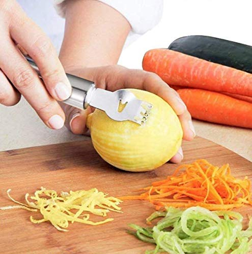 Pela limoni, ideale per ogni cucina, perfetto per fare cocktail e per ottenere la buccia a strisce