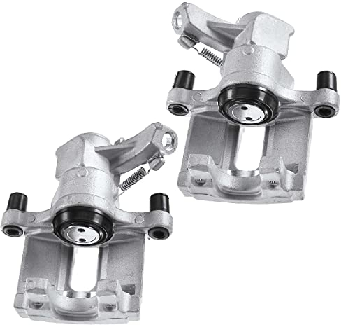 Frankberg 2x Brake Caliper Disc Brake Rear Left Right Aluminium Compatible with Signum Vectra C Caravan 9-3 9-3 Cabriolet 9-3 Estate 9-3X Replace# 5542266