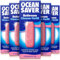 OceanSaver Eco Multi-Surface Bathroom Cleaner - 6x 10ml Refills | Powerful Just Add Water Toilet, Sink & Shower Watermark & Cleaning Spray | Plant Based, Plastic & Cruelty-Free | Pomegranate Scent