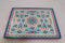APS 84681 GN 1/2 Tablett ARABESQUE, 32,5 x 26,5 cm, Höhe 2 cm, Melamin, Dekor/Terracottaoptik, Antirutsch-Füße