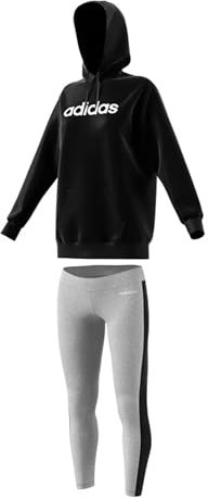 Adidas Oth Hd & Tght Tuta, Donna, Black/White, XS