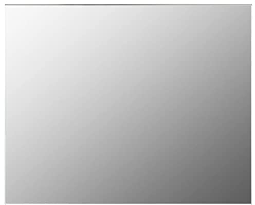 vidaXL Spiegel Rahmenlos Wandspiegel Badspiegel Dekospiegel Badezimmerspiegel Flurspiegel Frisierspiegel Wanddeko Wohnzimmer 100x60cm Glas