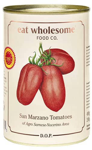 Eat Wholesome Food Co.Eat Wholesome Tomaten, San Marzano Tomaten D.O.P, 400 g (12er-Pack)