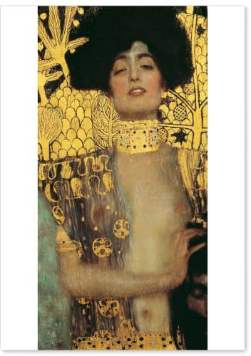 Gustav Klimt Poster Judith I, 42 x 29,7 cm (A3), hergestellt in Japan, Kunstdruck auf dickem Blatt Papier, Gemälde, Wandkunst