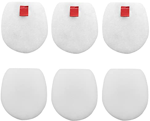 3er-Pack Filter set Ersatz für Shark IC300 IZ251UK IZ251UKT IZ201UK IZ201UKT IZ201UKTSB IZ202SM IZ201ME IZ201EUT Akku-Staubsauger