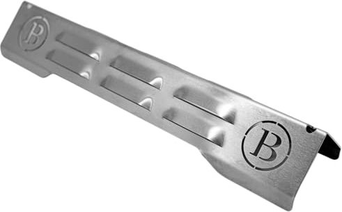 BABOSSA® Flammschutz aus massivem Edelstahl - Ersatzteil für Burnhard Fred | rostfrei & titanstabilisiert durch V4A Edelstahl | Made in Germany | 1er Pack