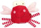 SIGIKID 39657 Badewannenspielzeug Krabbe, Stofftier für die Badewanne: Spiel & Spaß im Wasser beim Baden, für Kinder ab 12 Monaten, Rot/Krebs 12x18 cm