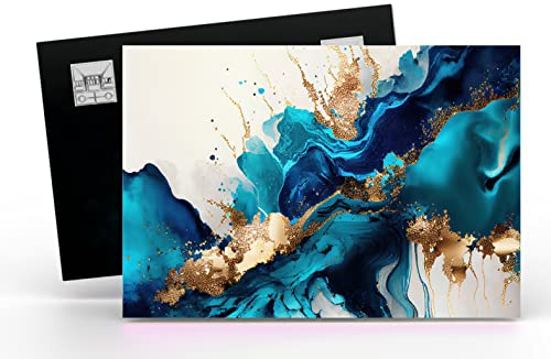 WE MATTER Infrarotheizung HM 42 Design | 250 Watt | 100% Effizient | 10 Jahre Garantie | 9 mm Glasheizung | edle Optik | Sicherheit | Nachhaltig | Giftfrei/Toxfree | neue Technologie
