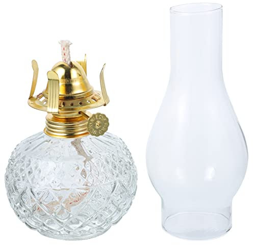 Warmhm Glas Petroleum Öl Lampe Für Innenbereich Vintage Design Petroleum Laterne Dekoration Für Balkon Innenhof Und Tisch Декоратив Petroleumlampe
