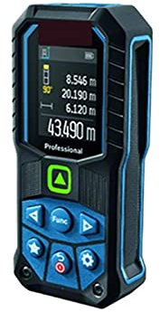 EYESLA GLM50-23G télémètre Laser 50M Ligne Verte Laser électronique 2-en-1 extérieur Ruban à mesurer numérique Outils d'instrument Laser (Color : GLM 50-23G, Size : X)