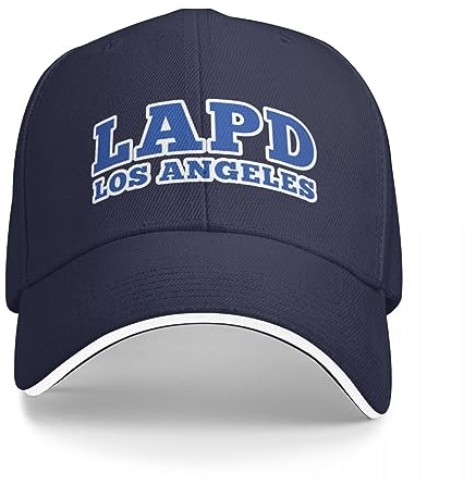 BEABAG Basecap LAPD LAPD Los Angeles Los Angeles LAPD Design Baseballkappe Vintage Luxus Frau Kappe Herren