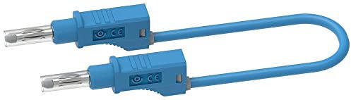 Electro PJP 2217/600V-CD1-200Bl Messleitung Bananenstecker Bananenstecker 2.00 m Blau 1 St.