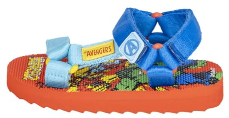CERDÁ LIFE'S LITTLE MOMENTS Avengers Kindersandalen - Größe 29 - Hergestellt aus Polyester - EVA-Gummisohle - Klettverschluss - Kindersandalen - Hulk-Print - Original Produkt entworfen in Spanien