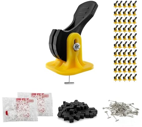 Livellamento Per Piastrelle,Distanziatori Per Piastrelle,Per Strumenti Di Livellamento da 2mm-2,5mm, Tra Cui Cunei Per Piastrelle, Croci Per Piastrelle, Distanziatori Per Piastrelle (1.5mm)