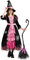 Spooktacular Creations Fairytale Pink Witch Cute Witch Costume Deluxe Set with Hat for Girls