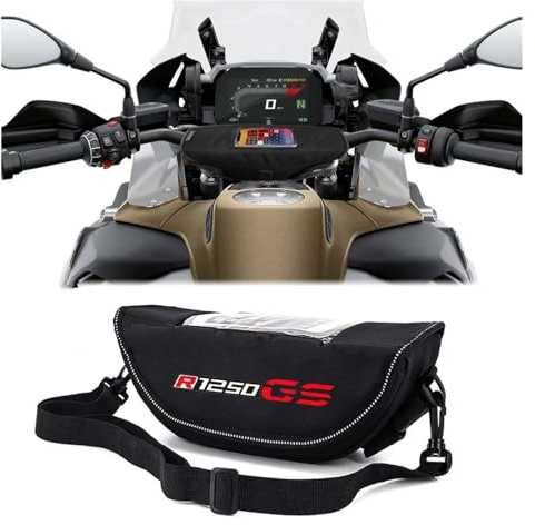 AMZCO Lenkertaschen Motorrad Für BM&W R1250GS R1250 GS gs Motorrad-Lenker-Aufbewahrungstasche Zubehör
