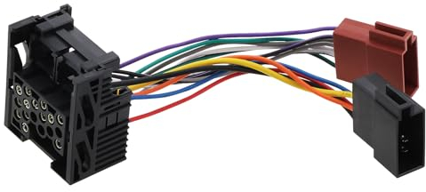 VGOL Autoradio-Adapter Alt 17-polig Kompatibel mit BMW 3er-Reihe Kompatibel mit BMW 5er-Reihe Kompatibel mit BMW 7er-Reihe Radios Kabellänge 11,5 cm