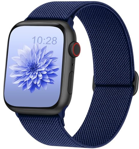 AMSKY Cinturini Elastico, Blu Navy