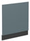 Vicco façade R-Line, Bleu-Gris/Anthracite, 60 cm, PT Anthracite