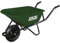 Excel Wheelbarrow Cart Trolley Heavy Duty 100L Green Wheelbarrow HDPE Plastic Tray with 150 kg load capacity & Durable & Strong Wheel, Wheelbarrows, Wheel Barrow, Heavy duty wheelbarrow, large wheel b