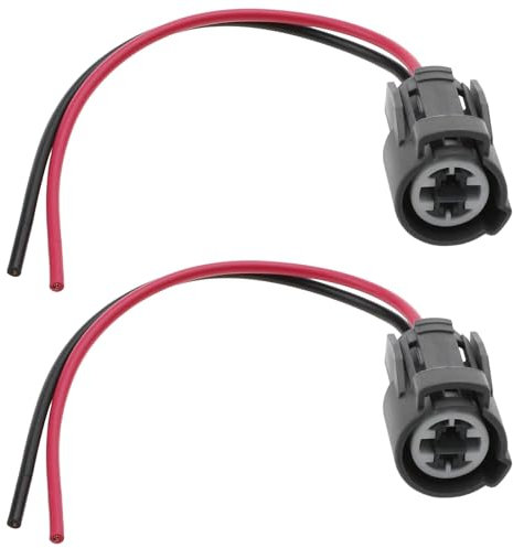 Be In Your Mind 2pcs Conectores de Cable Flexible para Sensor de Temperatura del Refrigerante Conector Flexible Compatible con Honda Civic Serie B/D/H/F Motores Interruptor VTEC