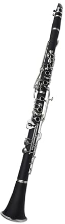 Klarinette Kunststoff Klarinette G Tune Kunststoff Schwarz Rohr Holzblasinstrument Leistung(Black)