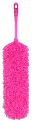 HOMESHOPA Pink Microfibre House Hold Duster for Cleaning, Washable, Lint Free Handheld Duster, Ideal for Cleaning of all delicate Surfaces