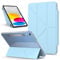 Custodie per Tablet PC Compatible With iPad 10th Gen 10.9-inch (2022) Case Detachable Magnetic Cover Slim Protective Case, Multi-Angle Viewing Clear Transparent Back Shell Stand Shockproof Tablet Cove