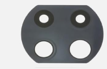 Générique pour Xiaomi Redmi Note 9 Pro 5G Lentille Verre Appareil Photo Camera vitre arrière