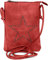 styleBREAKER Mini Bag Umhängetasche mit Nieten in Stern Form, Schultertasche, Handtasche, Tasche, Damen 02012235, Farbe:Rot