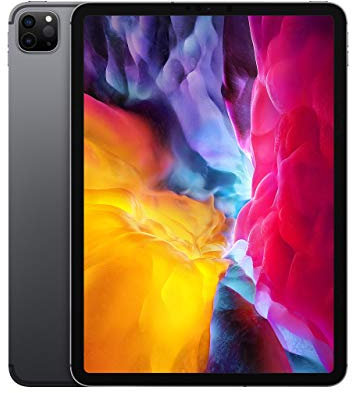 2020 Apple iPad Pro (11-inch, Wi-Fi + Cellular, 128GB) Space Grey (Renewed)