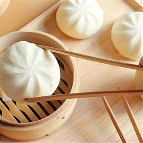 SPORTARC Lot de 20 Pinces à Toast Classiques réutilisables en Bambou, idéales pour Grille-Pain, Fruits, Pain et cornichons, ustensile de Cuisine pour Fromage, Muffins, Fruits, Pain