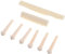 MuzcYM Acoustic Guitar Bridge Pins with Saddle Nut Set, Bridge Pins & Saddle & Nut for Acoustic Guitar