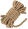 tenn well 16mm Jute Rope, 33 Feet Thick Garden Jute Twine String for DIY Cat Scratcher, Gardening, Bundling and Craft Decoration (Brown)