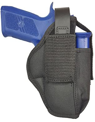 5-56.de AK05 Nylon Gürtel Holster für CZ P-07 Duty mit Mag Halter schwarz