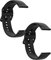 20mm Armband Kompatibel mit Garmin Vivoactive 3/Venu/Vivomove 3/Luxe/Style/HR Armband Sport Silikon Uhrenarmband Replacement Wechselarmband Ersatzarmband (Schwarz+Schwarz)