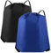 TIESOME Rucksack mit Kordelzug, 210D Polyester, wasserdicht, Kordelzugbeutel, Sporttasche, Schnur, Rucksack, Geschenke, Aufbewahrung, Workout-Taschen für Männer und Frauen, Einkaufen, Outdoor, 2