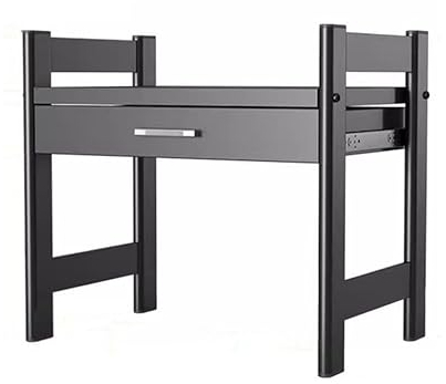 FLTRGO 2-Tier Microwave Oven Rack, Oven Shelf Kitchen Countertop Organizer with 4 Hooks, Kitchen Storage Rack, with Storage Drawer, for Home Kitchen Living Room Office Bedroom