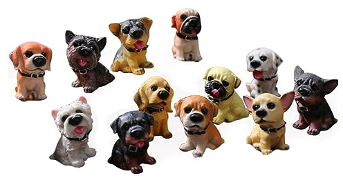 Toyvian 12st Kidcraft-spielset Spielzeug Kuchendekorationen Autoverkleidung Kuchen Topper Tortendeko Einschulung Autodekoration Coole Auto-gadgets Mini Kind Marionette