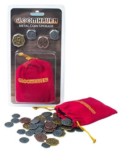 Cephalofair Games - Gloomhaven: Metal Coin Upgrade