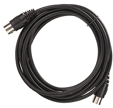 BONKZEBU Cable DIN de 7 Pines, Cable DIN Macho a Macho de 7 Pines, Cable de Extensión de 7 DIN Plug and Play para Dispositivo Médico Informático de 9,8 Pies