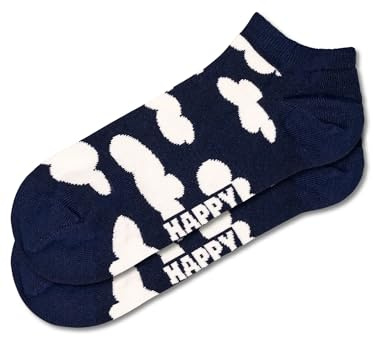 Happy Socks Cloudy Low Socks Wolken Sneaker Socken