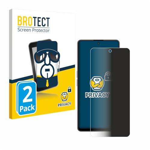 BROTECT Blickschutzfolie für OnePlus Nord CE 3 Lite 5G | 2 Stück Anti-Spy Displayschutz Made in Germany Smartphones und Handys Privacy Screen Protector Blaulichtfilter Klare Folie
