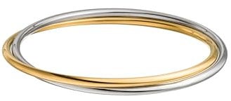 Purelei® Unity Armreif (Bicolor-Mix) Wasserfester Damen Armreif, Eleganter und schlichter Armreif aus Edelstahl, Geschenk für Frauen, in verschiedenen Größen (Bicolor Gold, S)