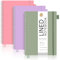 AUTEMPO A4 Notebook Lined, 3 Pack Notepad Wirebound Spiral Notebooks 110 Pages for Writing, 100gsm Thick Paper, PVC Hardcover, for Women Men Work Office School, 21.6 x 27.9cm, Green,Pink,Purple