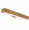 LED Wood Spiegelleuchte Bad aus Eichenholz 60 cm - Handgefertigte Wandleuchte Innen Holz - Wandlampe Badezimmer, Schlafzimmer und Flur - Spiegel Lampe Wand 24 W 1600 Lm Warmweiß Licht 3000 K