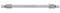 DEYIN Tube chauffant infrarouge for Sauna, en carbure de silicium, 300W, 200V, en céramique(600mm)