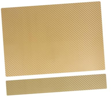 jojofuny Carbon Fiber Sticker Diy Wrap Self-adhesive for Laptop Computer Sticker